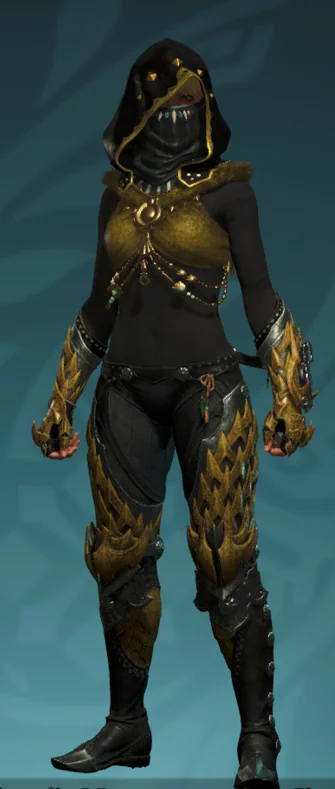 Dark Gold Hood