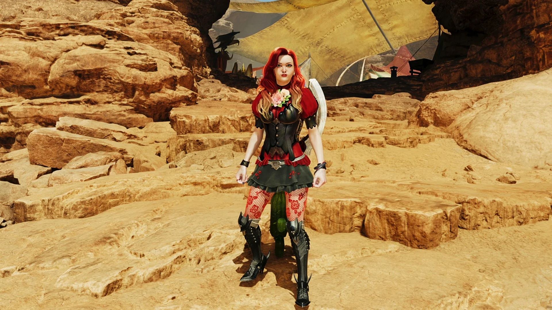 The Red Outfit