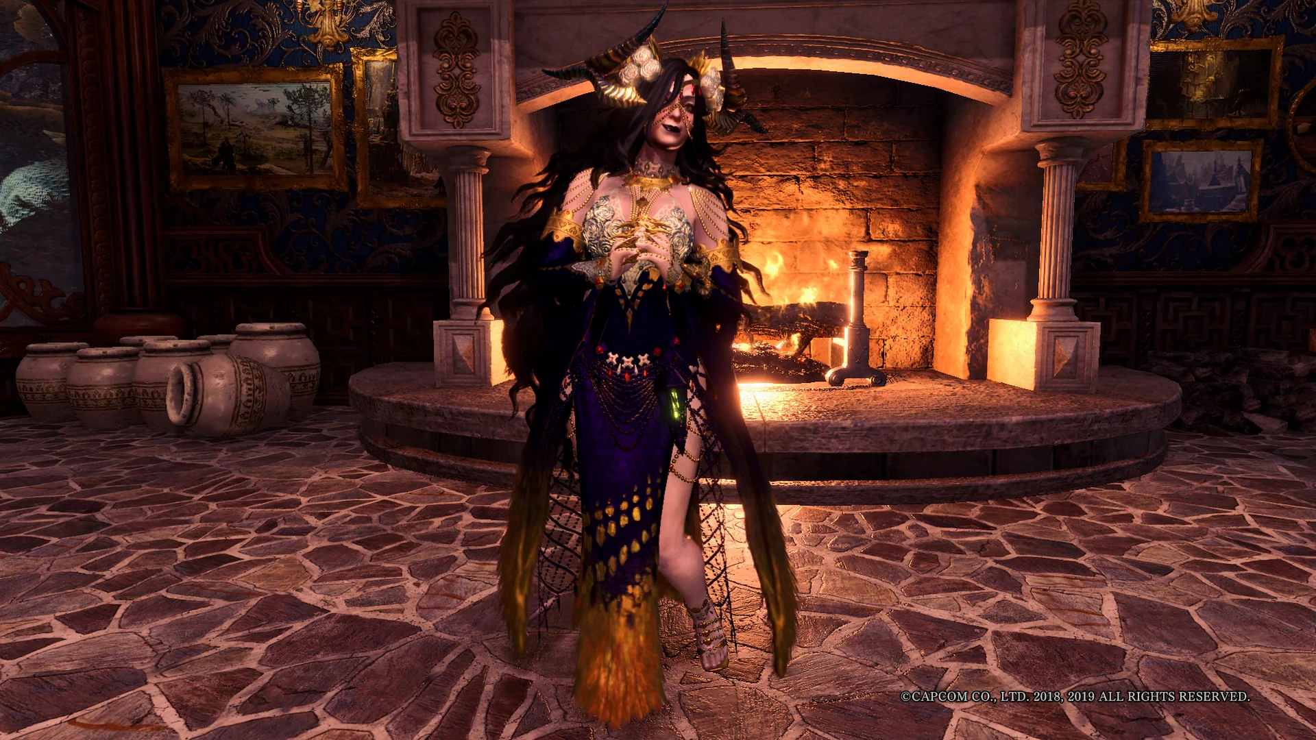 Goth Golden Goddess