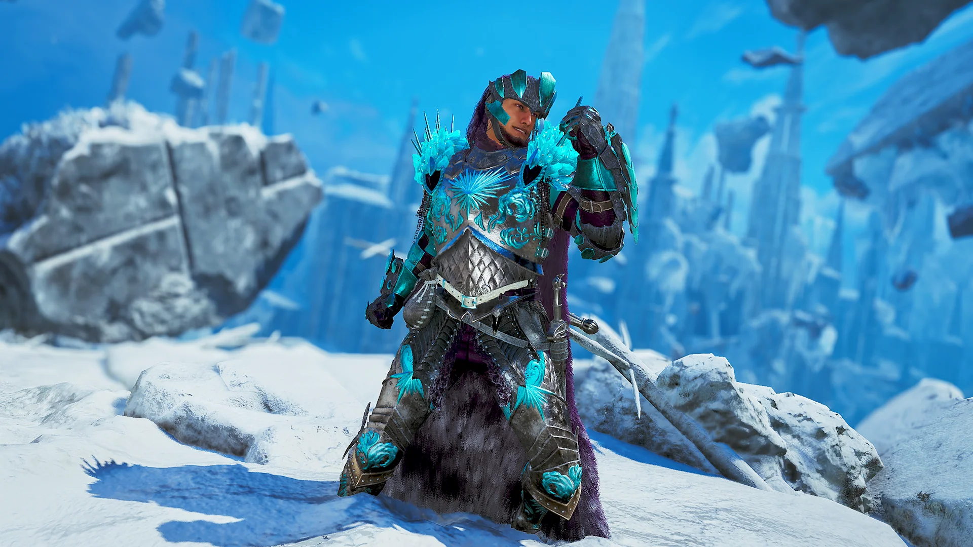 Knight in the Cold Winter Night