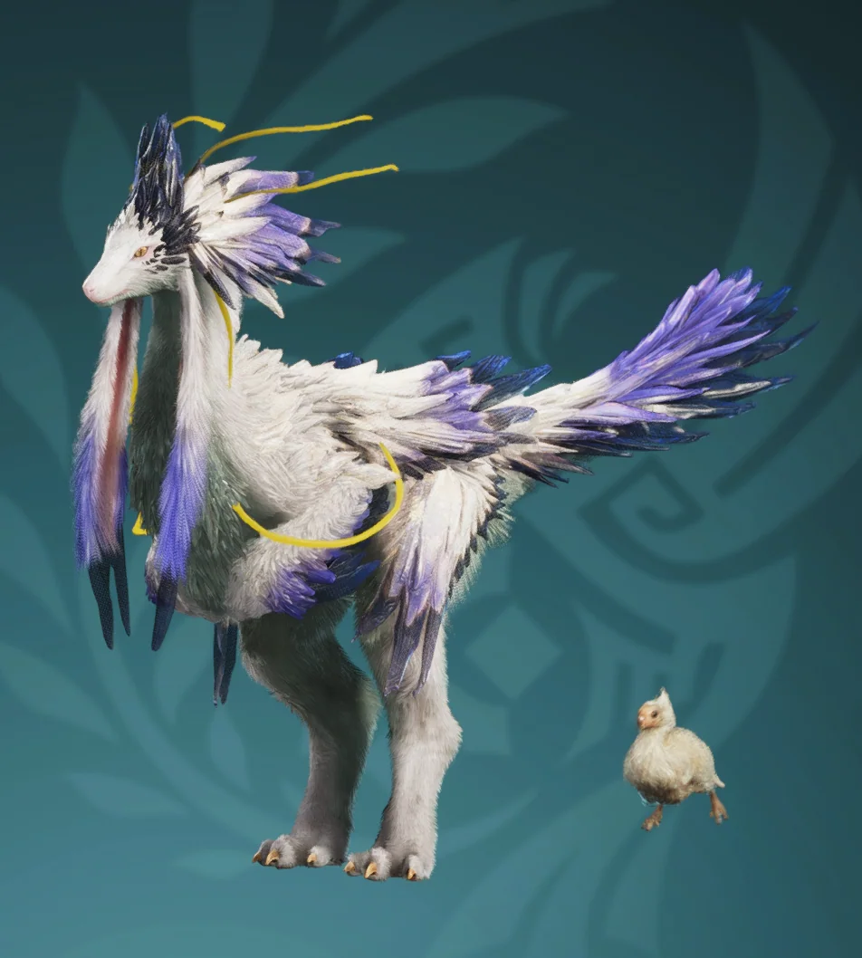 Whitewing Caparison: Violet Mizutsune