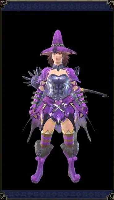 Purple Witch Magical girl