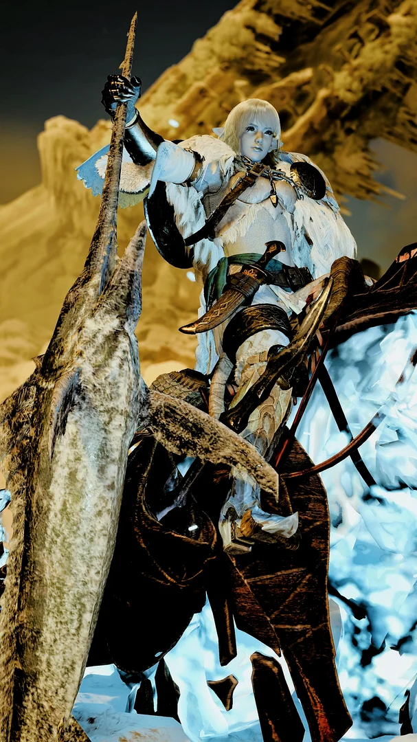 Snow Elf Caught A Big One